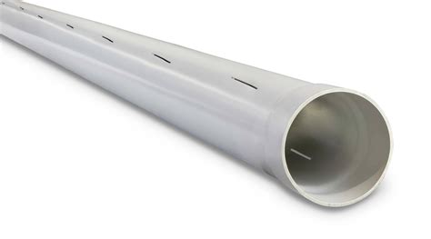 slotted pvc pipe|DN100 x 6m SN6 DWV PVC.